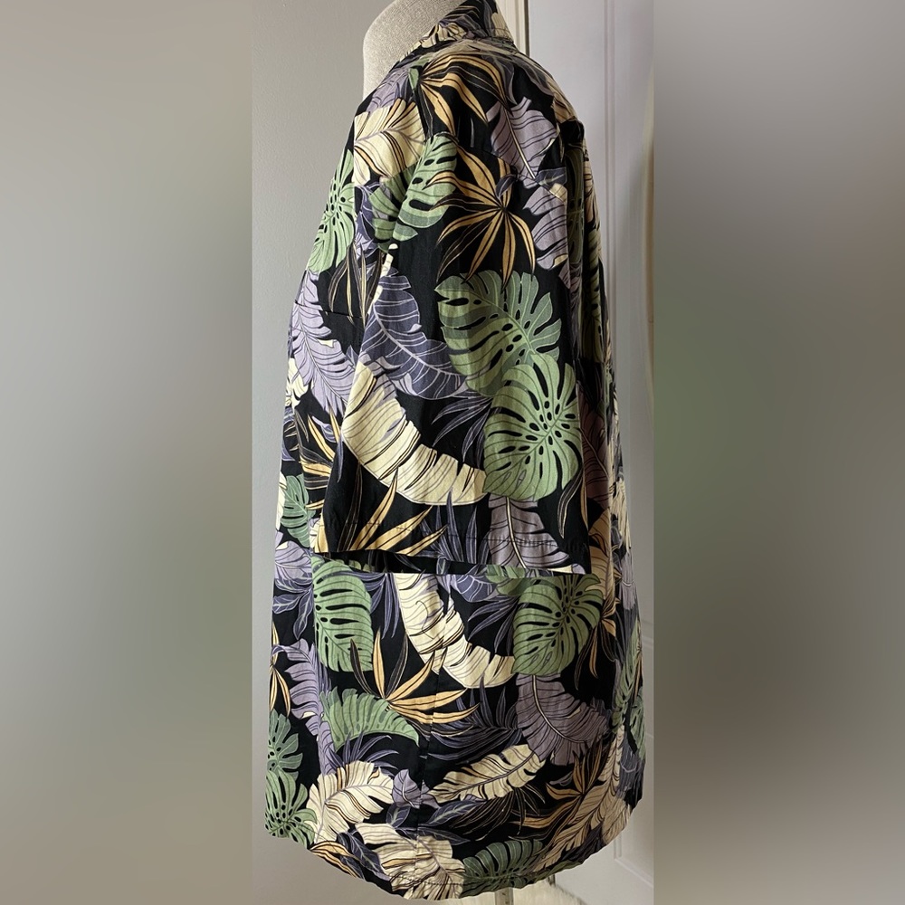 Pacific Legends Tropical Print 100%Cotton Button Down Shirt SKU1063 - Picture 3 of 8